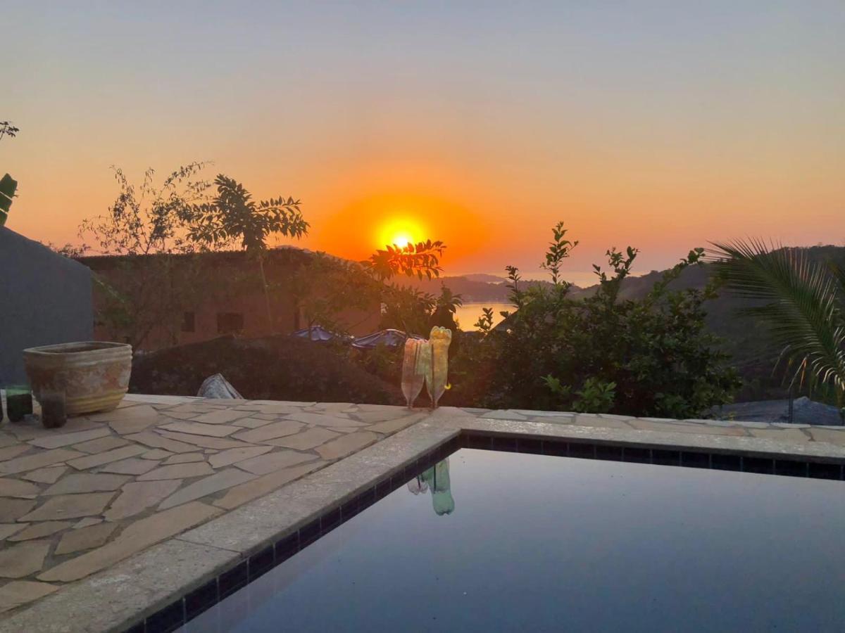 Casa Em Paraty, Piscina Com Vista Para O Mar Exteriör bild