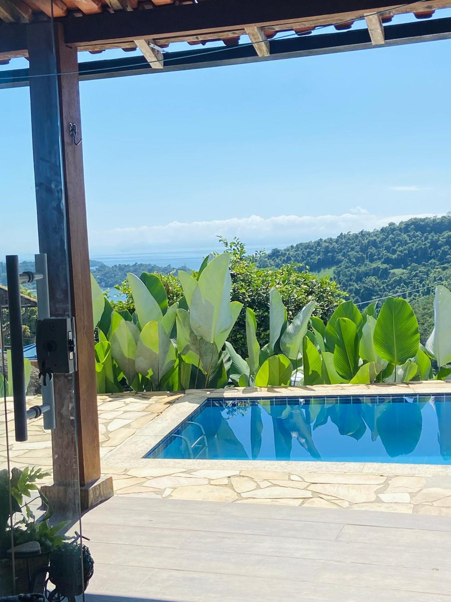 Casa Em Paraty, Piscina Com Vista Para O Mar Exteriör bild